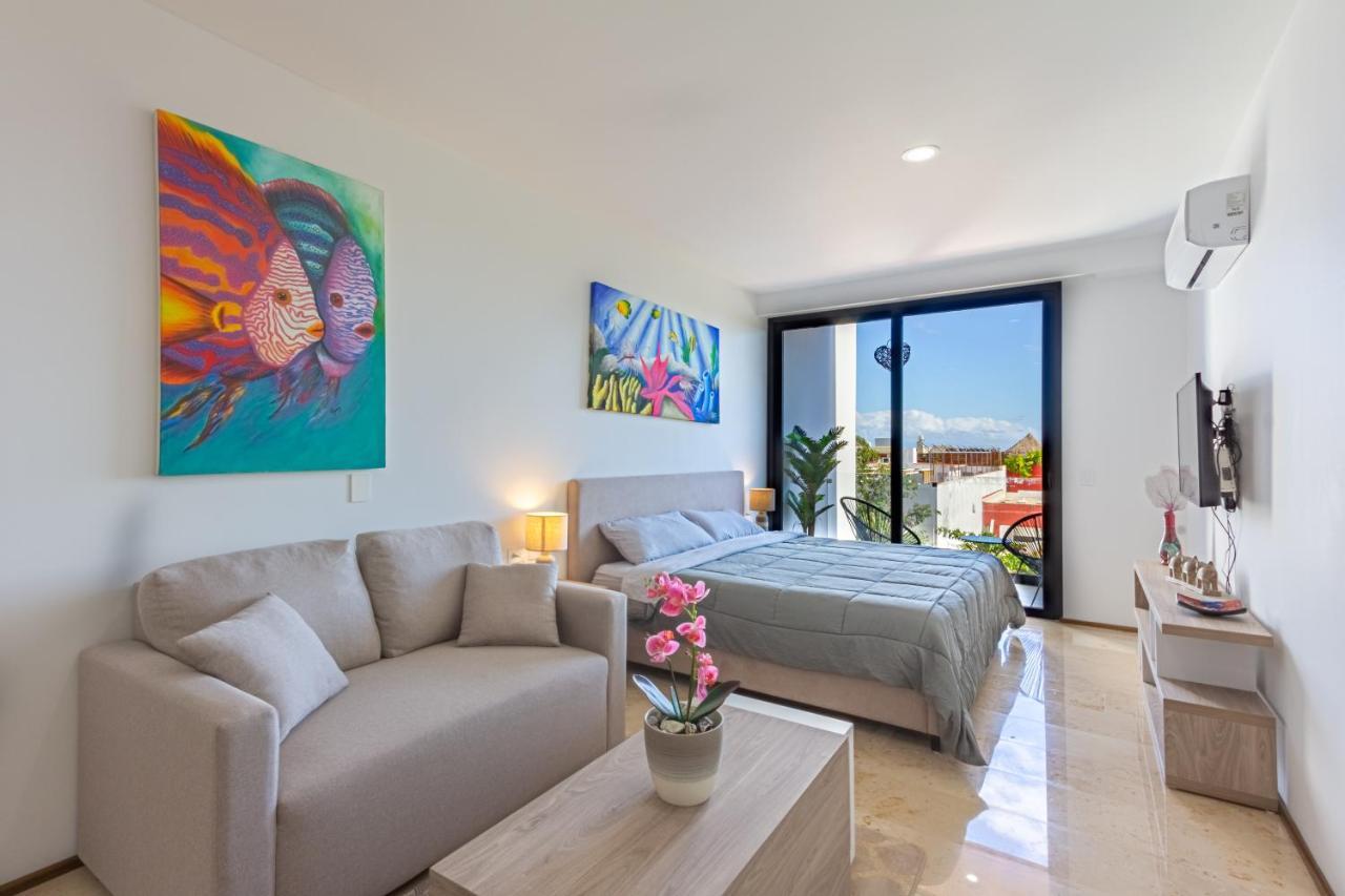 Luxury Studios On The 5Th Avenue Ocean View Rooftop I By Yeah Playa del Carmen Luaran gambar